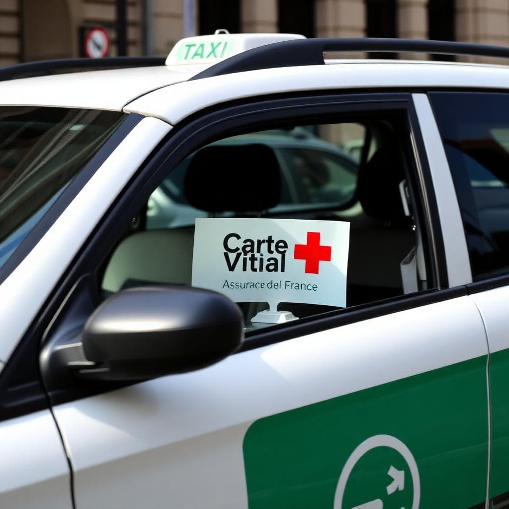 Transport médical assis avec carte Vitale à Crépy-en-Valois